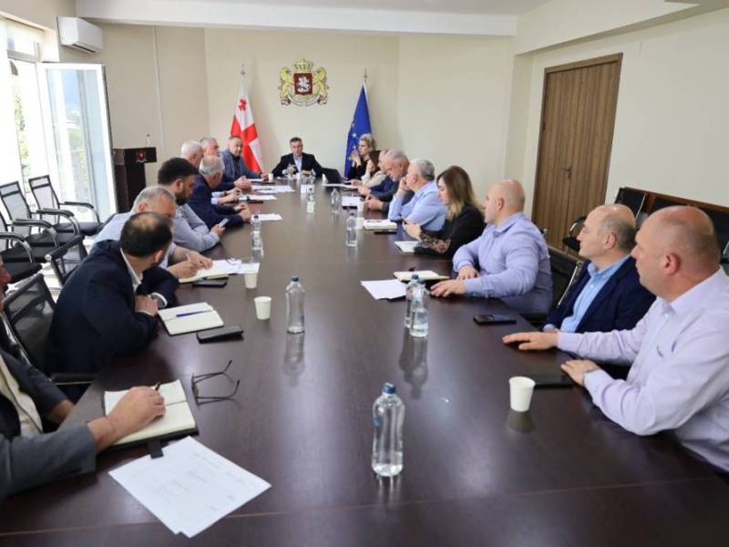 სახელმწიფო რწმუნებულის პაპუნა მარგველიძის ხელმძღვანელობით სამუშაო შეხვედრა გაიმართა